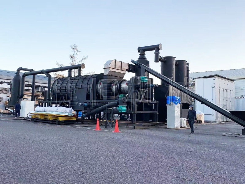 污泥炭化生產(chǎn)線